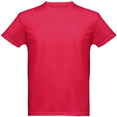 THC NICOSIA. Herren Sport T-shirt, Rot