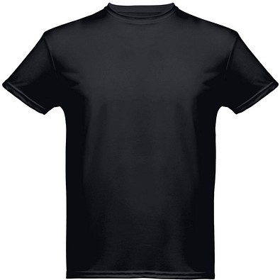 THC NICOSIA. Herren Sport T-shirt, Schwarz