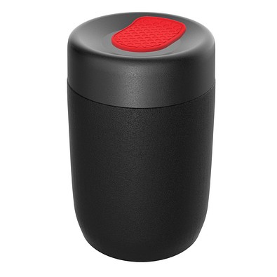 Thermo Lunchpot RE98-myNIZZA, schwarz/rot