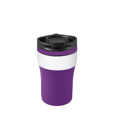 Thermobecher RETUMBLER-BAYAMO CORPORATE, weiß/lila