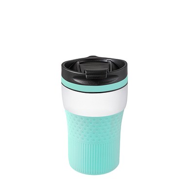 Thermobecher RETUMBLER-BAYAMO CORPORATE, weiß/mint