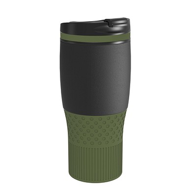 Thermobecher RETUMBLER-myBAYAMO GRANDE II, schwarz/dunkelgrün