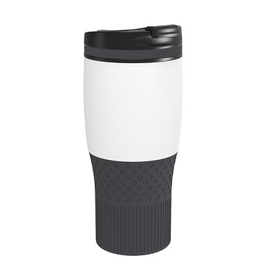 Thermobecher RETUMBLER-myBAYAMO GRANDE II, weiß/anthrazit