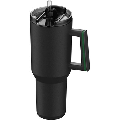 Thermobecher RETUMBLER-myKINGS CANYON 1200, schwarz, Ring grün