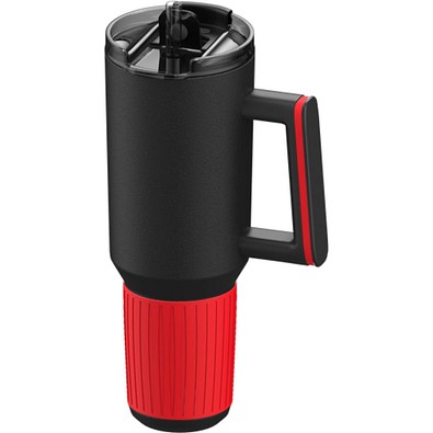 Thermobecher RETUMBLER-myKINGS CANYON 900, schwarz/rot