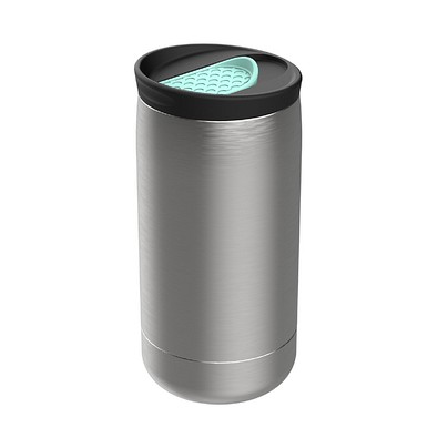 Thermobecher RETUMBLER-myNIZZA, silber/mint