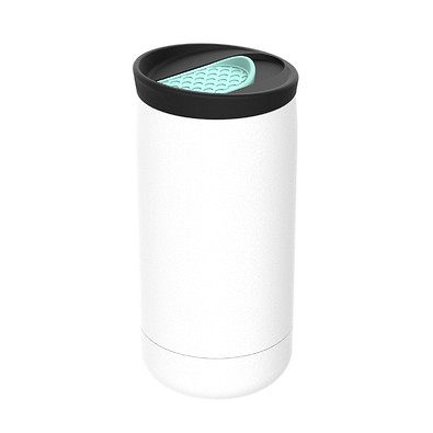 Thermobecher RETUMBLER-myNIZZA, weiß/mint