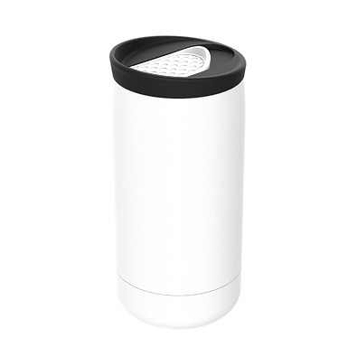 Thermobecher RETUMBLER-myNIZZA, weiß/weiß