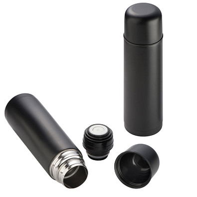 Thermoskanne Auckland, 500 ml, schwarz