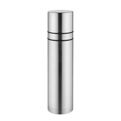 METMAXX® Thermoskanne Two Cup, 750 ml, silber