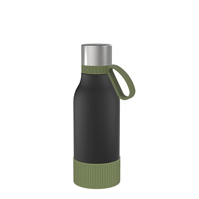 Thermotrinkflasche RETUMBLER-myNIZZA II 420 CERAMIC, schwarz/dunkelgrün/dunkelgrün