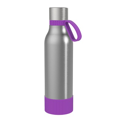 Thermotrinkflasche RETUMBLER-myNIZZA II 600 CERAMIC, silber/lila/lila