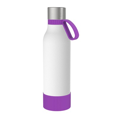 Thermotrinkflasche RETUMBLER-myNIZZA II 600 CERAMIC, weiß/lila/lila