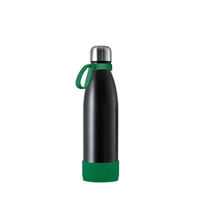 Thermotrinkflasche RETUMBLER-NIZZA, schwarz/grün/grün