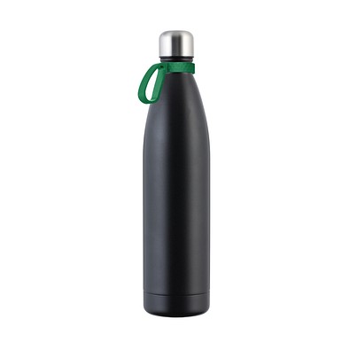 Thermotrinkflasche RETUMBLER-NIZZA XXL, schwarz/grün