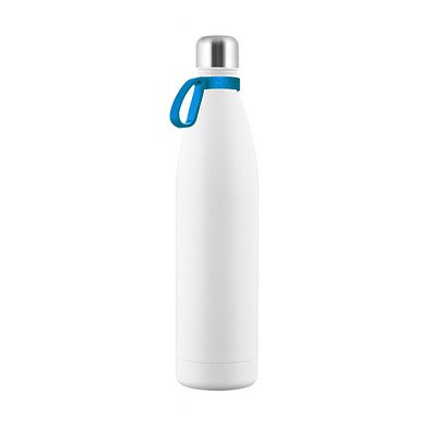 Thermotrinkflasche RETUMBLER-NIZZA XXL, weiß/hellblau