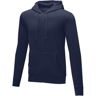 Theron Hoodie mit Reißverschluss für Herren, navy, XXL