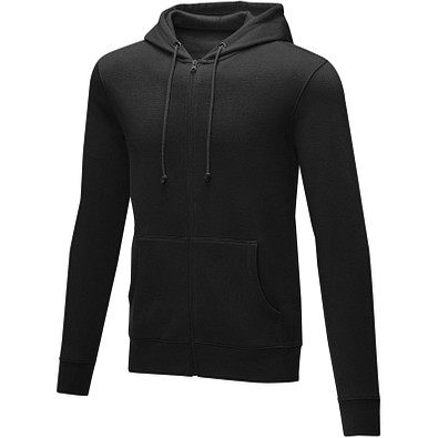 Theron Hoodie mit Reißverschluss für Herren, schwarz, 3XL