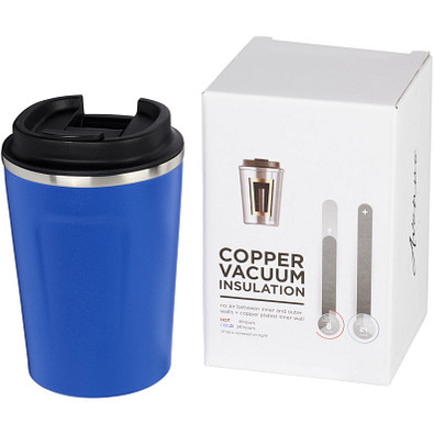 Thor auslaufsicherer kuper-vakuum Isolierbecher, 360 ml, blau