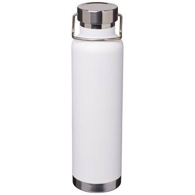 Kupfer-Isolierflasche Thor, 650 ml, weiss