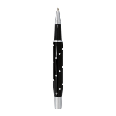Tintenroller RIGA,schwarz, silber