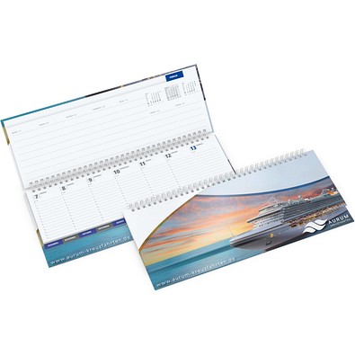 Geiger-Notes Tisch-Querkalender Master Cover-Star Bestseller mit Register, gloss, inkl. Digitaldruck