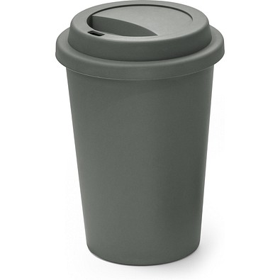 TONALI 450. Mehrwegbecher aus PP 450 ml, Dunkelgrau