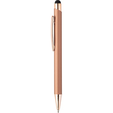 Metall-Touch-Kugelschreiber rose/roségold