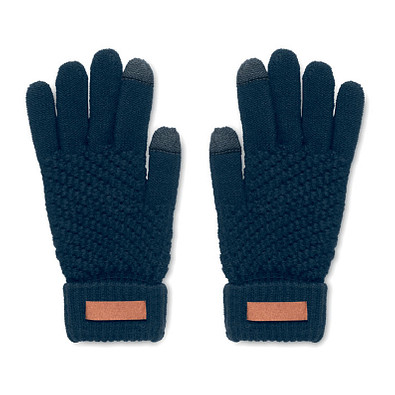 Touchscreen Handschuhe RPET TAKAI, Französisch Navy