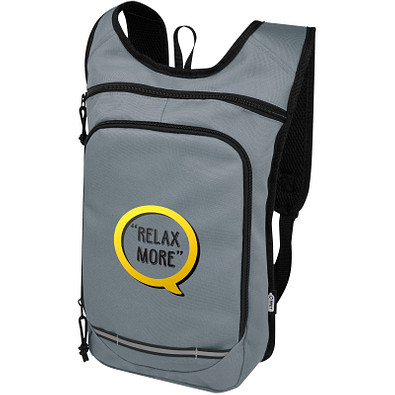 Trails GRS RPET Outdoor Rucksack 6,5 L, grau