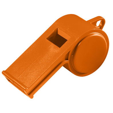 Trillerpfeife Sport ohne Kordel, standard-orange