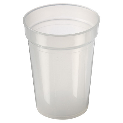 Trinkbecher Pfand, 300 ml, transparent