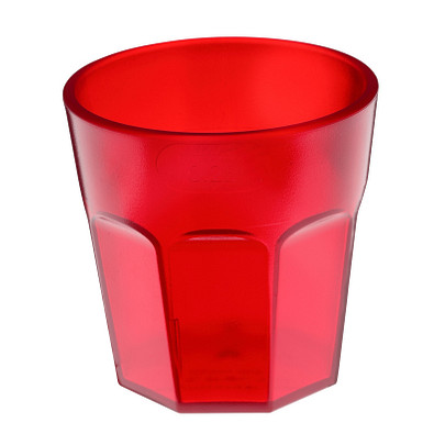 Trinkbecher Tumble, 250 ml, trend-rot PS