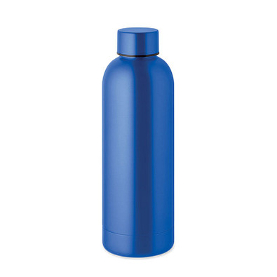 Trinkflasche Edelstahl 500 ml ATHENA, Blau