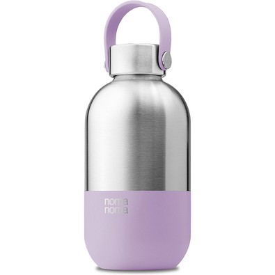 Trinkflasche Edelstahl, Lila 500ml, Lila