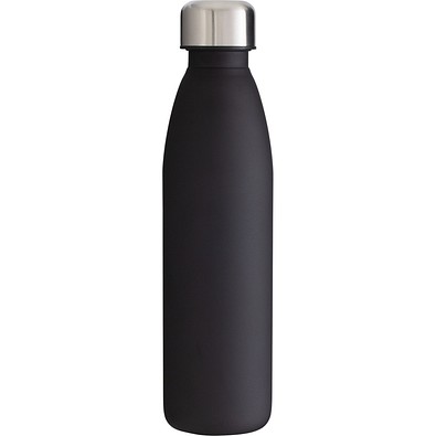 Trinkflasche RETUMBLER-myTOULON GLASS, schwarz