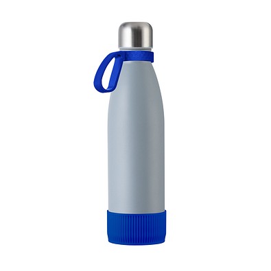 Trinkflasche RETUMBLER-myTOULON, grau/blau/blau