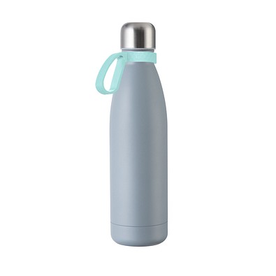 Trinkflasche RETUMBLER-myTOULON, grau, Ring mint