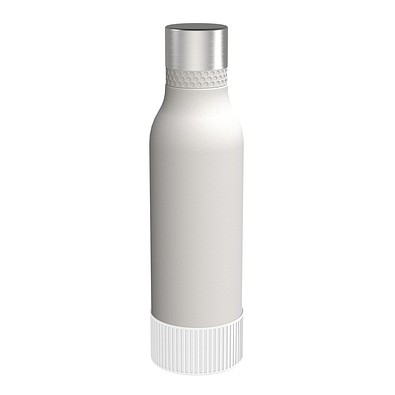 Trinkflasche RETUMBLER-myTOULON II 820, weiß, Sleeve weiß