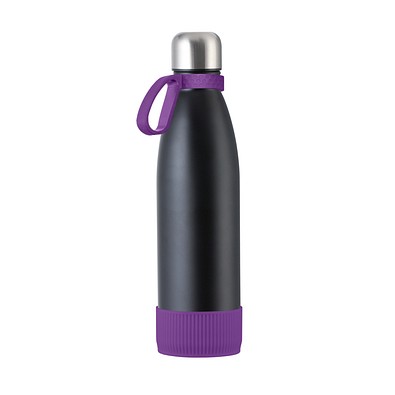 Trinkflasche RETUMBLER-myTOULON, schwarz/lila/lila