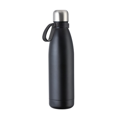Trinkflasche RETUMBLER-myTOULON, schwarz, Ring schwarz