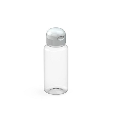 Trinkflasche Sports, 400 ml, RENEW, transparent/weiss