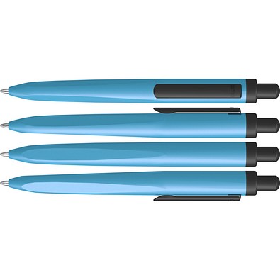 uma® Metall-Kugelschreiber TRION, hellblau