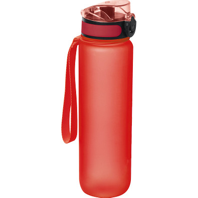 Tritan-Trinkflasche, 1 l, rot