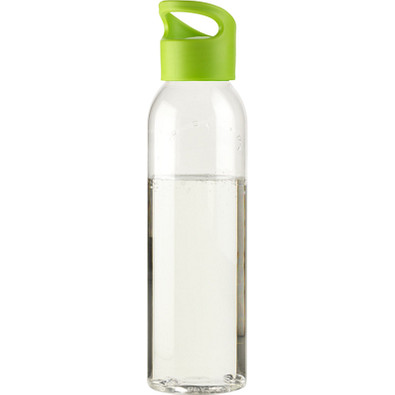 Trinkflasche Sirius, 650 ml, transparent/grün