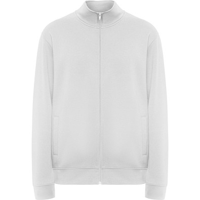 Ulan 280 g/m² Sweatjacke Unisex, weiss, XL