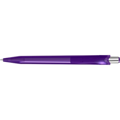 uma® BEAT transparent Druckkugelschreiber, violett