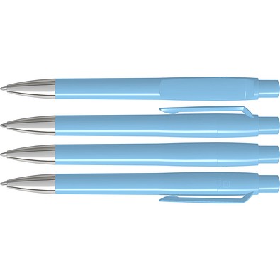 uma® BLOOM SI Druckkugelschreiber, hellblau
