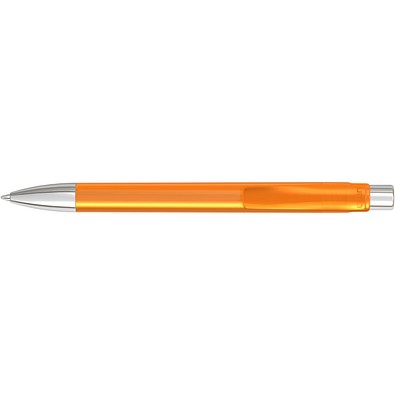 uma® CANDY transparent SI Druckkugelschreiber, orange