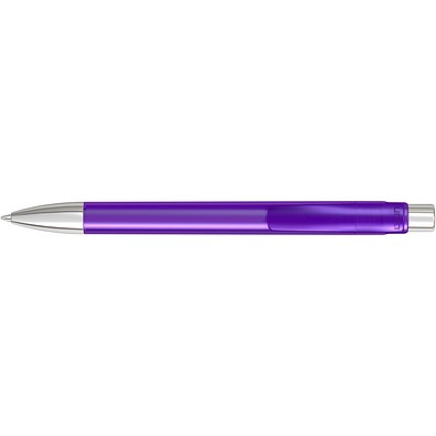 uma® CANDY transparent SI Druckkugelschreiber, violett